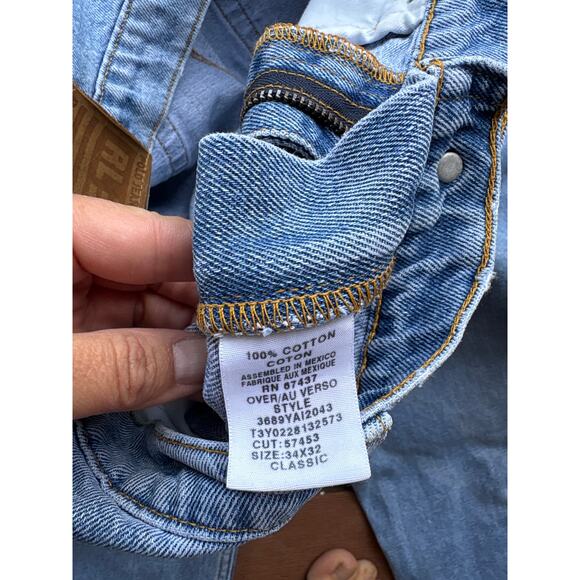 Vintage Polo Ralph Lauren Classic Fit Jeans 34x32 - Picture 2 of 7